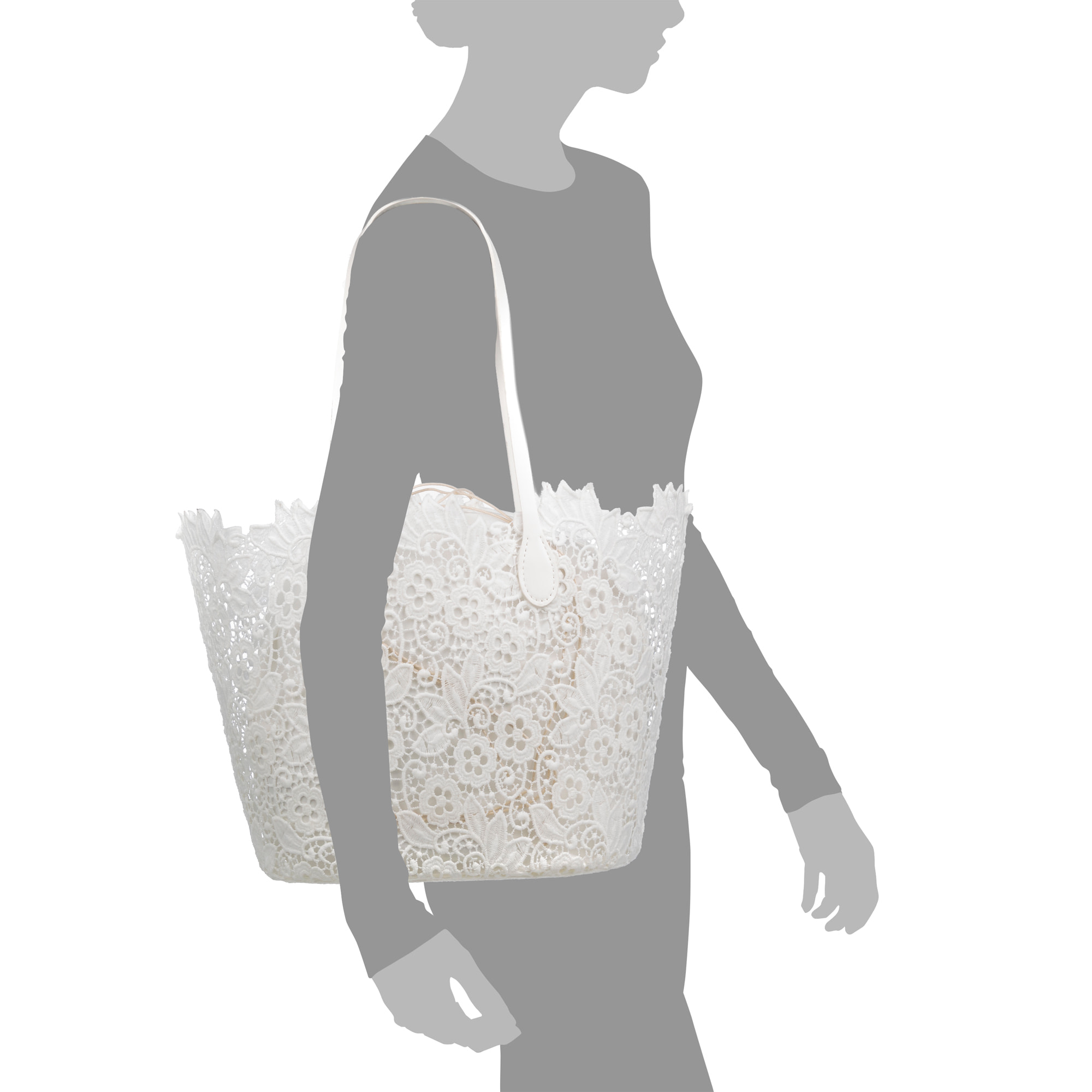 Belize Borsa a spalla Donna. Realizzato in cotone.
