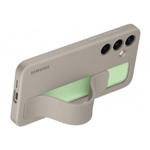 Coque SAMSUNG Samsung S24+ sillicone lanière taupe