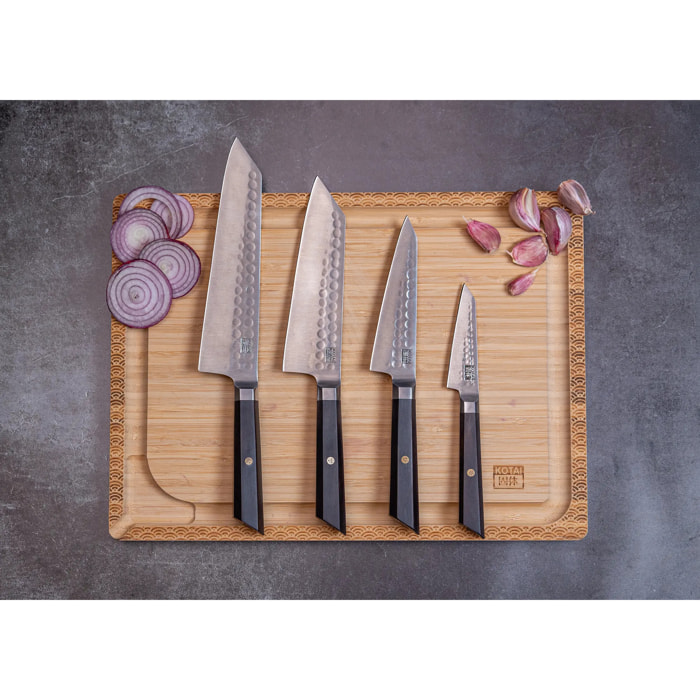 Set complet de couteaux (4 pièces) - Collection Bunka