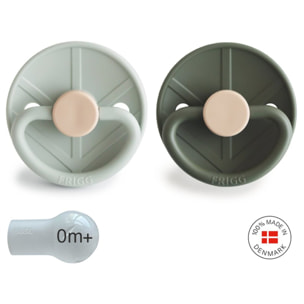 Frigg Pack 2 Chupetes Block Silicona Little Viking