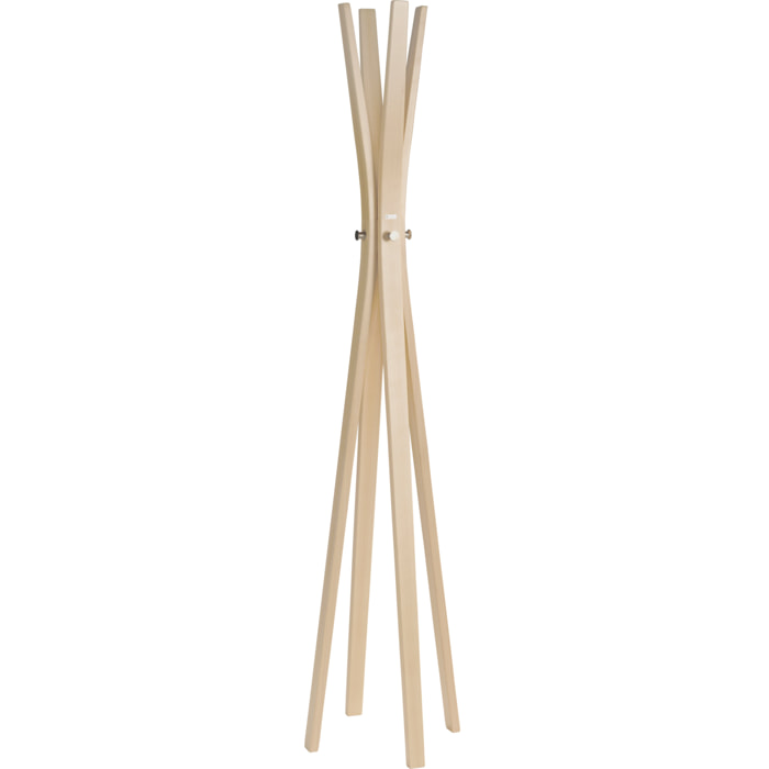 Perchero Naturaleza madera haya roble 182x42x42 cm