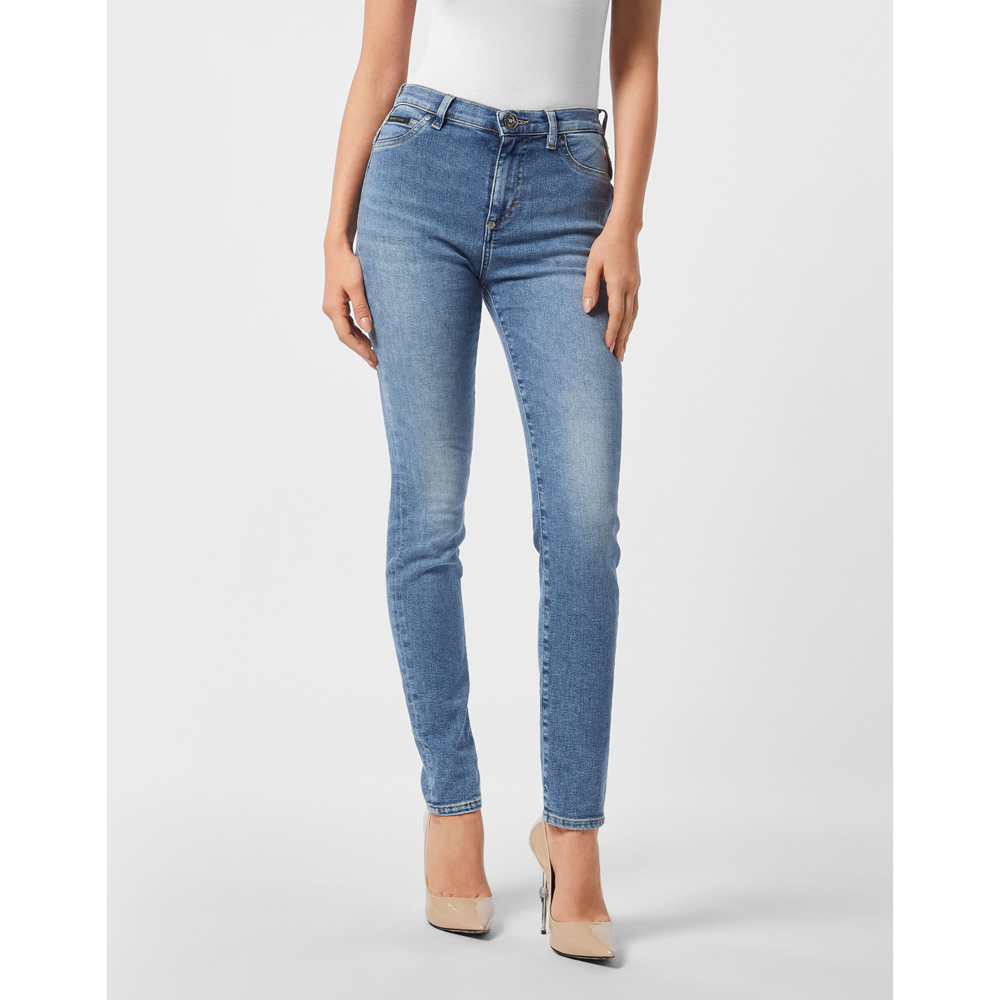 PHILIPP PLEIN High Waist Jegging