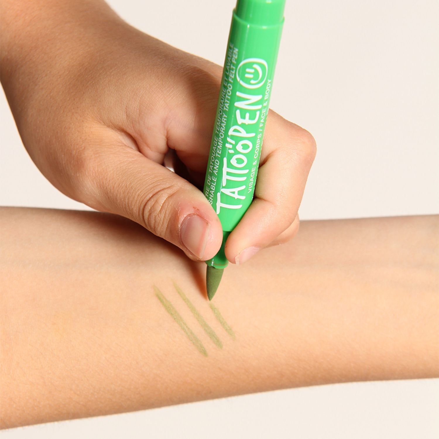 Tattoopen - Feutre de Tatouage Temporaire et Lavable Visage et Corps