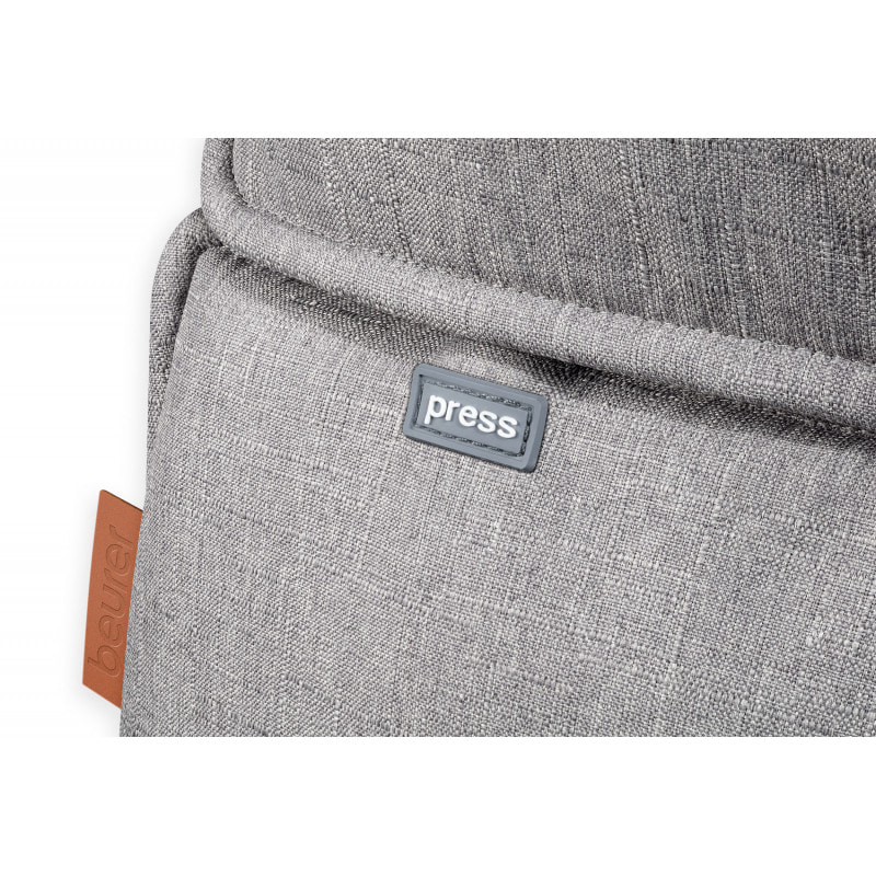 Housse de siège massant shiatsu - gris