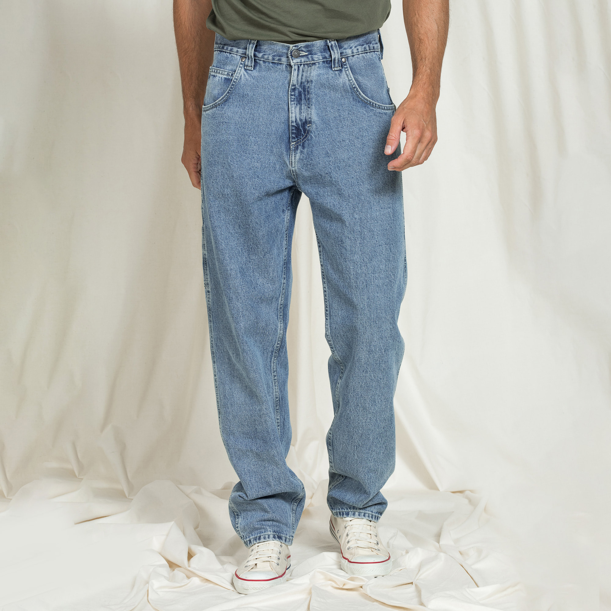 JEANS CARPENTER IN TESSUTO OLD STYLE MODELLO BLUE AGE REPLICA