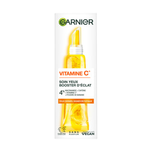 Garnier SkinActive Vitamine C Soin yeux Booster d'Éclat 15mL
