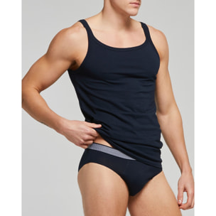 CANOTTA SPALLA STRETTA SCOLLO U