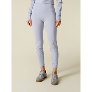 Oltre - Leggings sportivi in tessuto tecnico - Azzurro