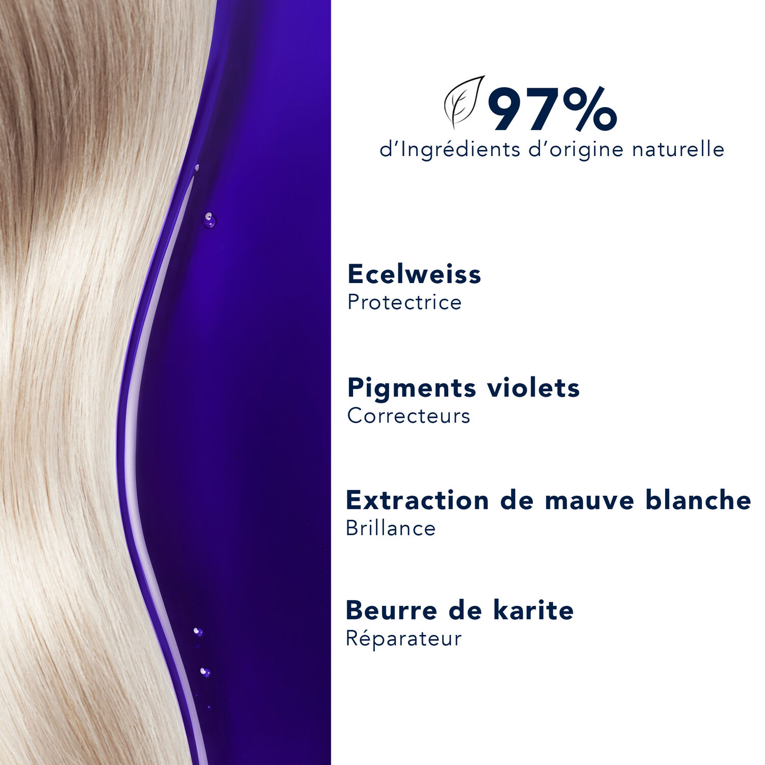 Violet - Masque Déjaunissant Réparateur 200 ml
