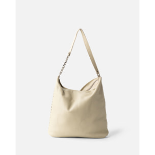 Bolso de hombro BIBA New Orange de piel