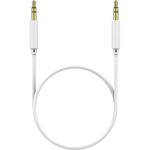Câble Jack ESSENTIELB 1M 3.5/3.5 Blanc