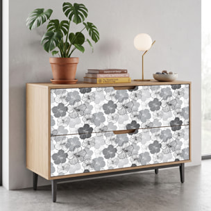 Sticker meuble tropical machida 40 x 60 cm