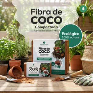 Sustrato Fibra de Coco Planeta Huerto 9 Litros