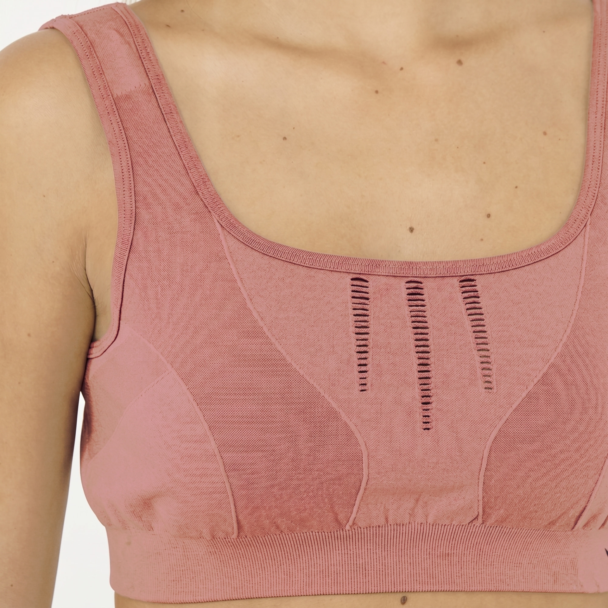 Crop top da allenamento o yoga con imbottitura Maddy