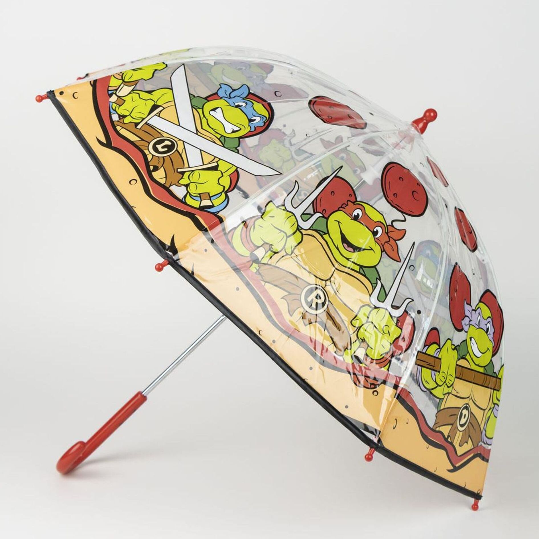 Paraguas Manual Poe Burbuja Ninja Turtles