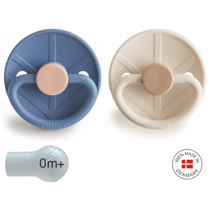 Frigg Pack 2 Chupetes Block Silicona Little Viking