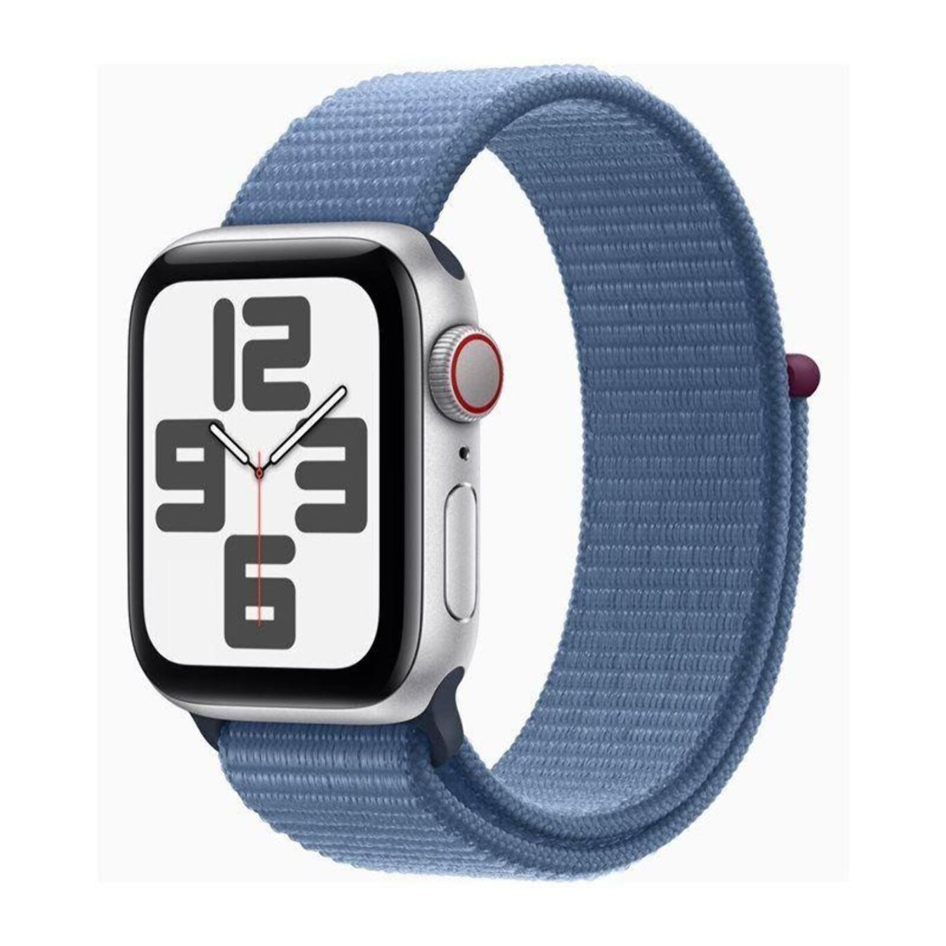 Montre connectée APPLE WATCH SE 40mm Argent/Outremer Loop Cellular