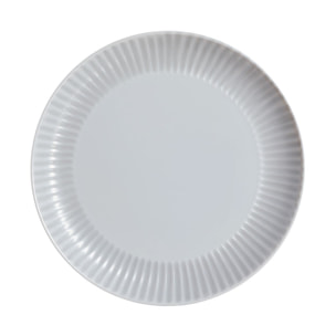 6 platos llanos grises 25 cm Cottage - Luminarc