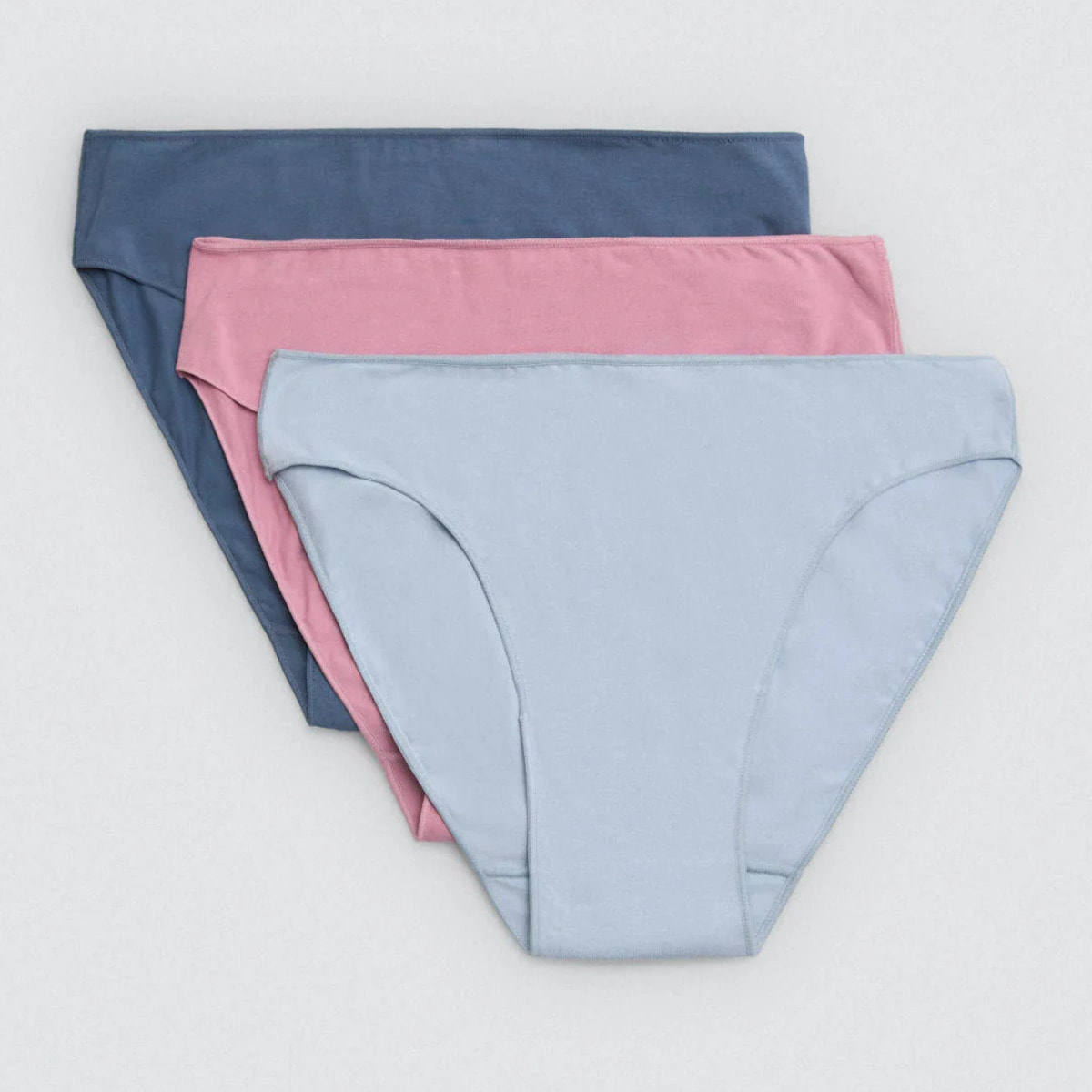 Confezione da 4 mutandine midi basico in cotone