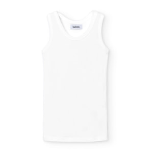 Camiseta Niño Tirante Sport Canale 1X1 Blanco Talla 10