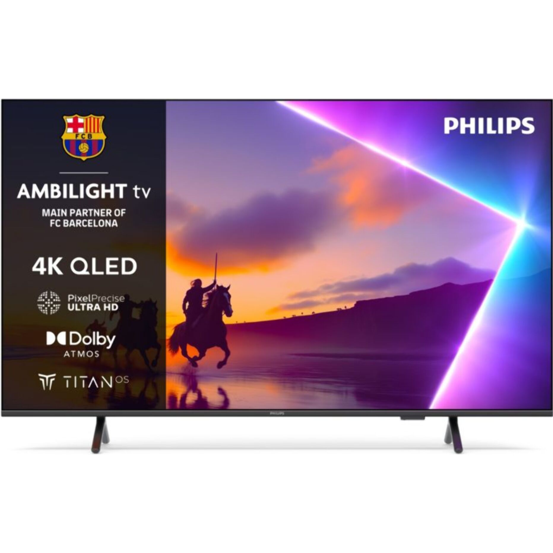 TV QLED PHILIPS 50PUS8550 Ambilight 2025 (126cm)