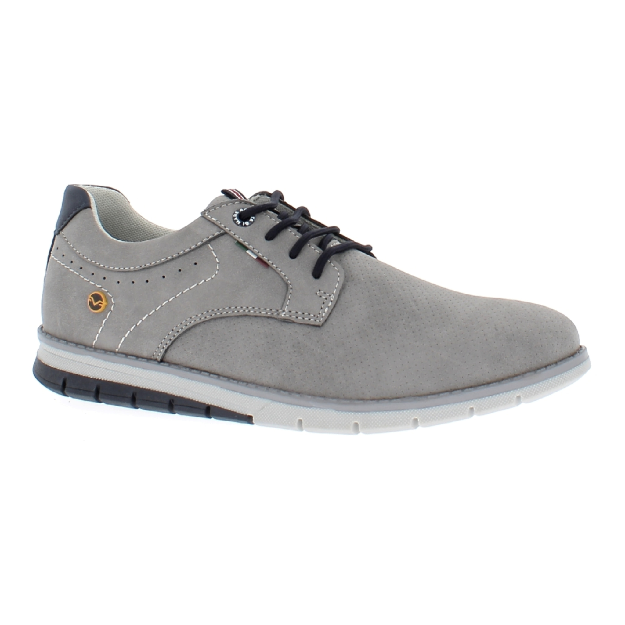 Armata di Mare Scarpe Uomo Scarponcino Casual Stringate con Soletta Rimovibile in Memory Foam AMU S24L510 Grey