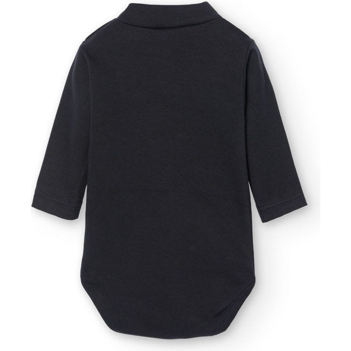 Body bebé manga larga cuello cisne