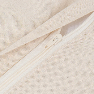 Cojín rectangular algodón Leito 30x50 - funda + relleno