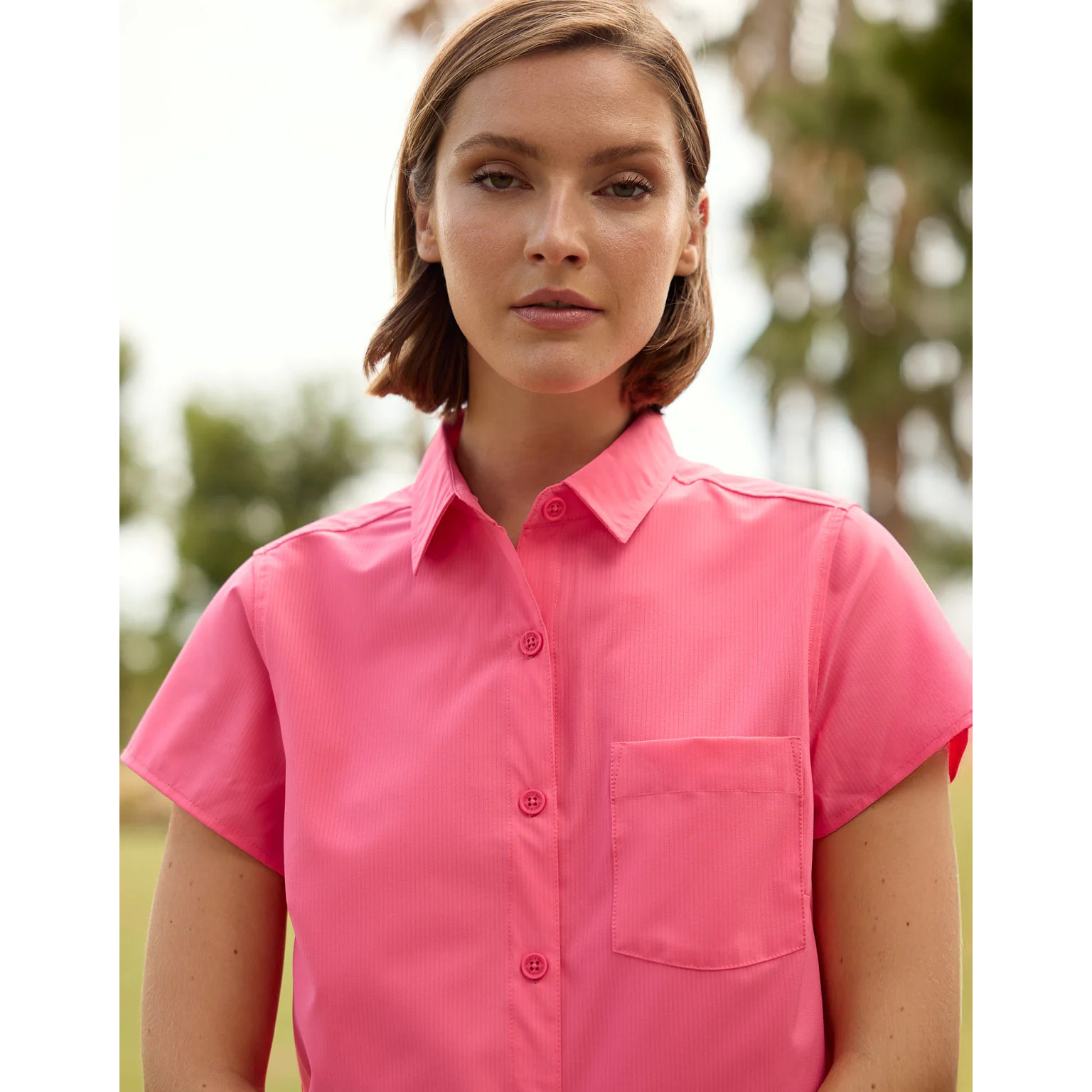 Camisa Manga Corta Coral - Nerin