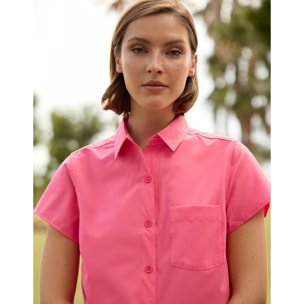 Camisa Manga Corta Coral - Nerin