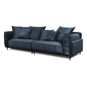 Canapé Droit Velours Fiorenzo - 4 places