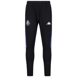 Pantaloni Kappa Uomo Abunszip Pro 8 Valladolid Nero