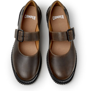 Bailarinas - CAMPER Pix - Beige - Piel nobuk