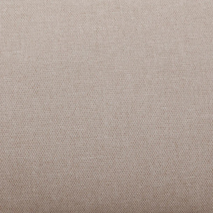 Fauteuil de salon de jardin "Savinia tahini" en aluminium traité époxy