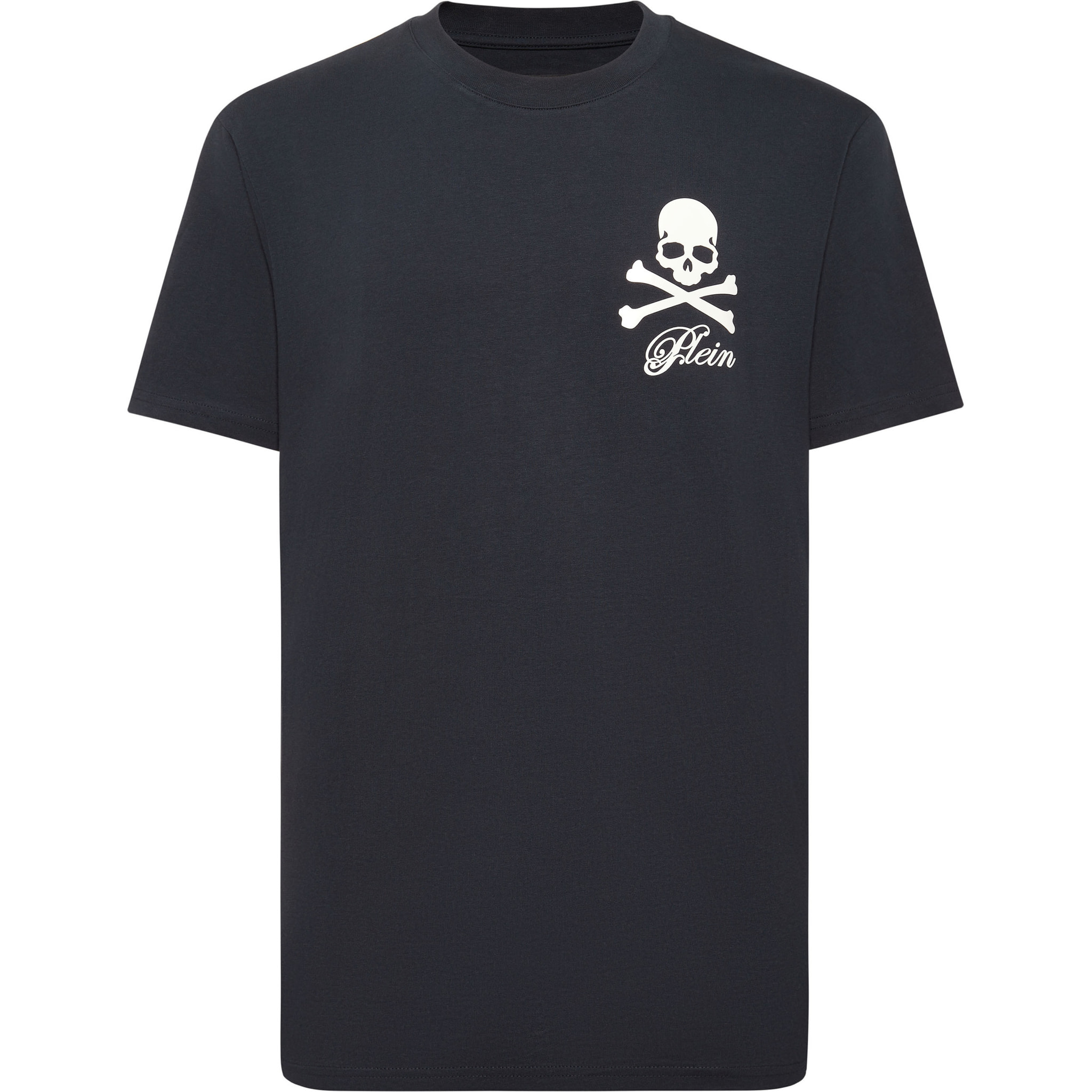 PHILIPP PLEIN T-Shirt Round Neck Ls SKULL