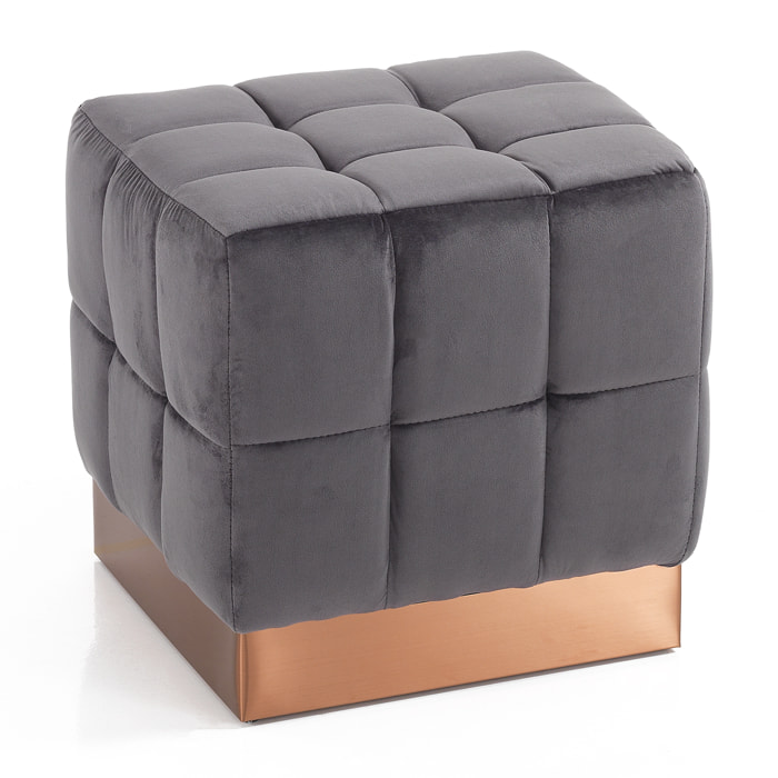 Tomasucci POUF EN VELOURS Multicolore