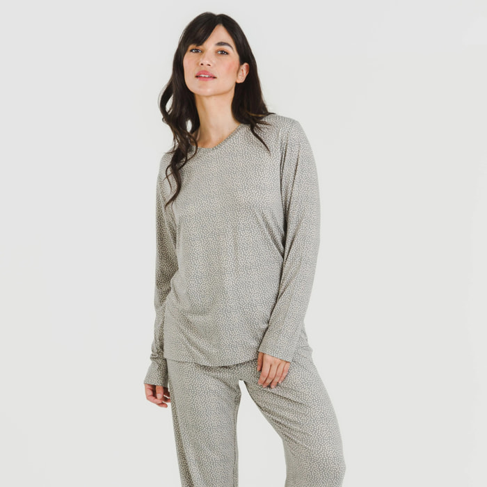 Pigiama lungo da donna lolenda soft