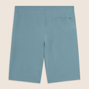 Pantaloni corti in jersey stretch con taschino