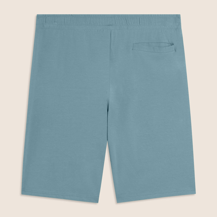 Pantaloni corti in jersey stretch con taschino