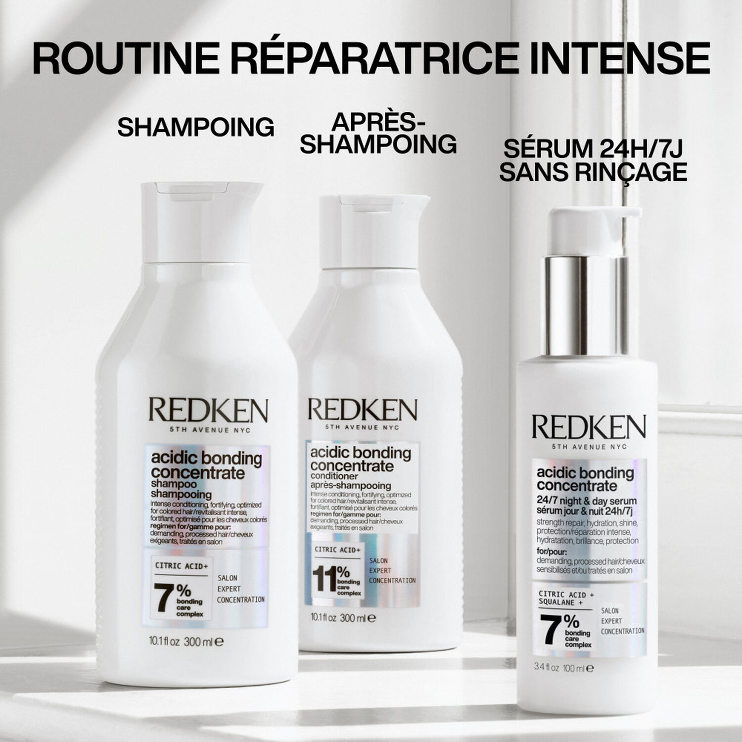 Acidic Bonding Concentrate - Sérum Jour & Nuit Réparateur Pour Cheveux Abimés