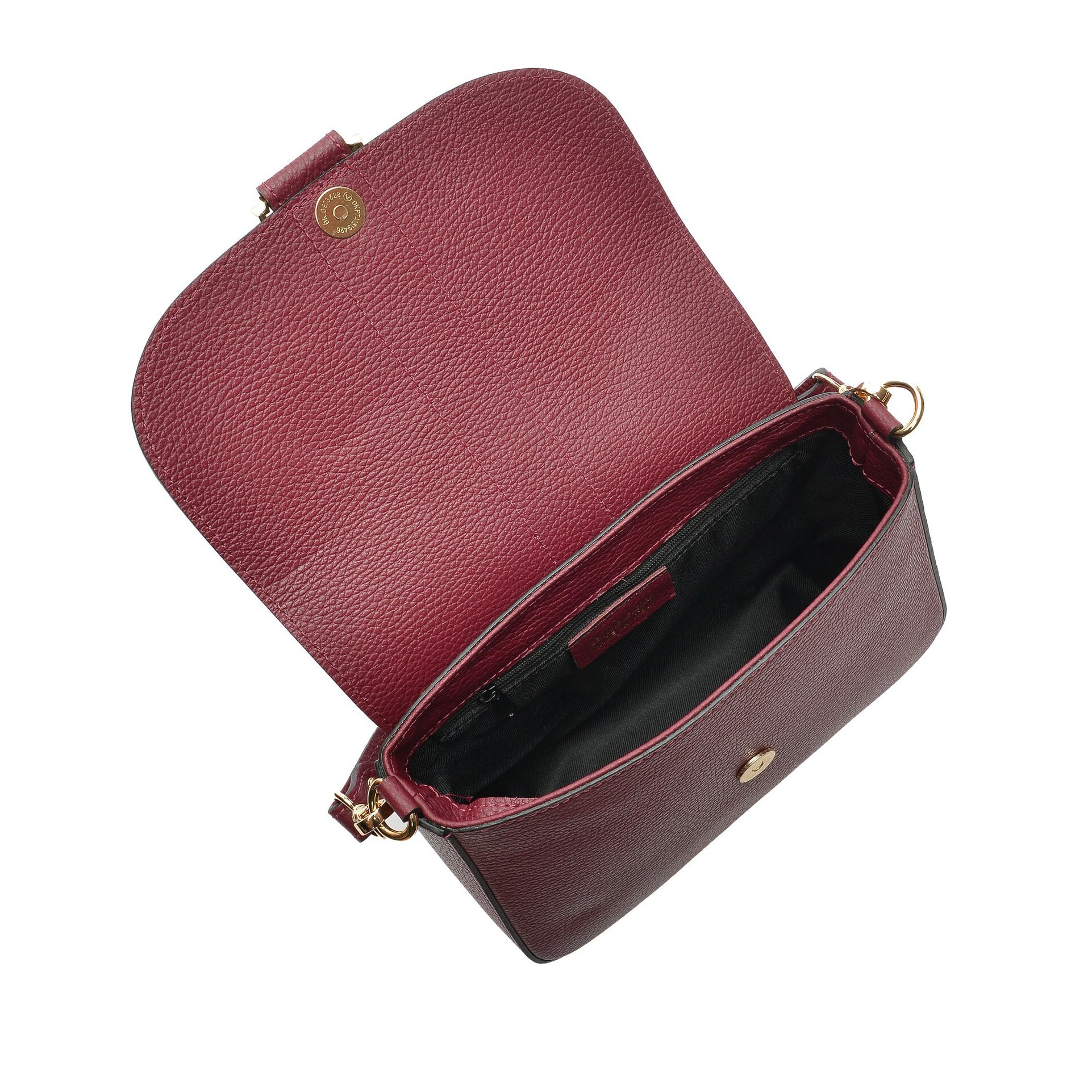 Borsa a tracolla Anna Luchini Bordeaux