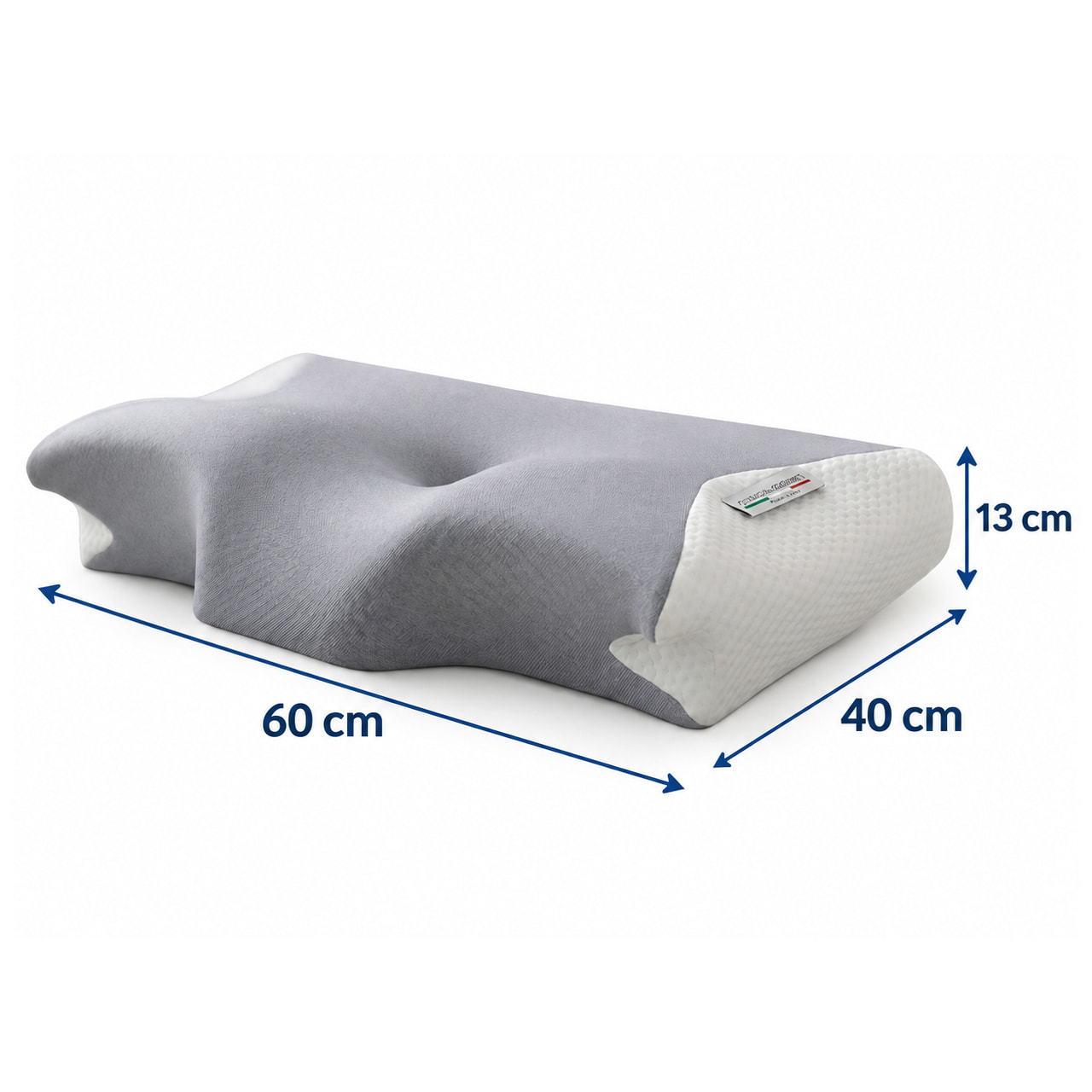 Guanciale ergonomico in memory foam Riposo Collo Spalle Anatomico Dragonfly