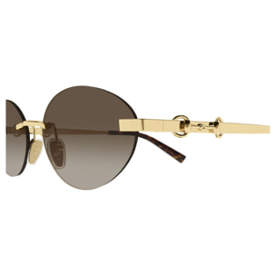 Gafas de Sol Gucci GG2051S-004 de Metal Mujer 58 mm