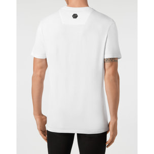 PHILIPP PLEIN Camiseta de cuello redondo y manga corta ICONIC PLEIN