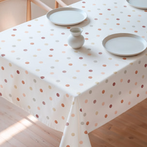 Nappe imprimée anti-tâches ALMA MULTICOLORE
