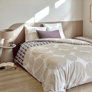 Parure housse de couette coton multicolore