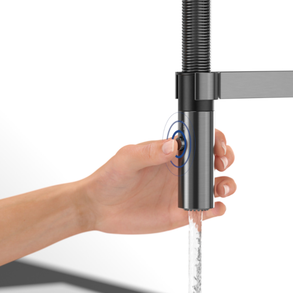 Robinet cuisine VILLEROY ET BOCH Steel expert 2.0