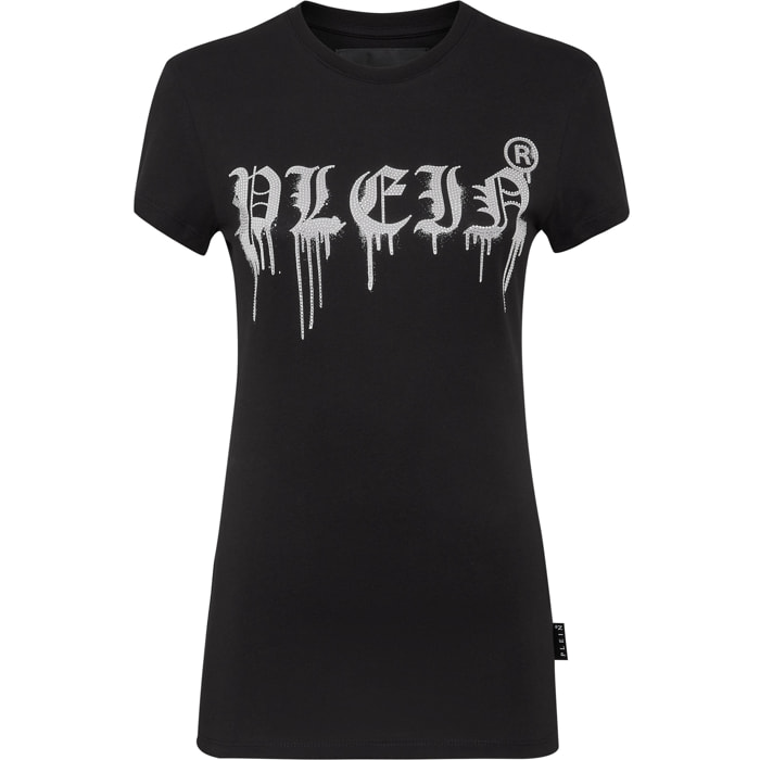 PHILIPP PLEIN T-Shirt Round Neck GOTHIC PLEIN