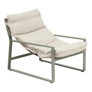 Fauteuil relax de jardin Lambinio vert laurier