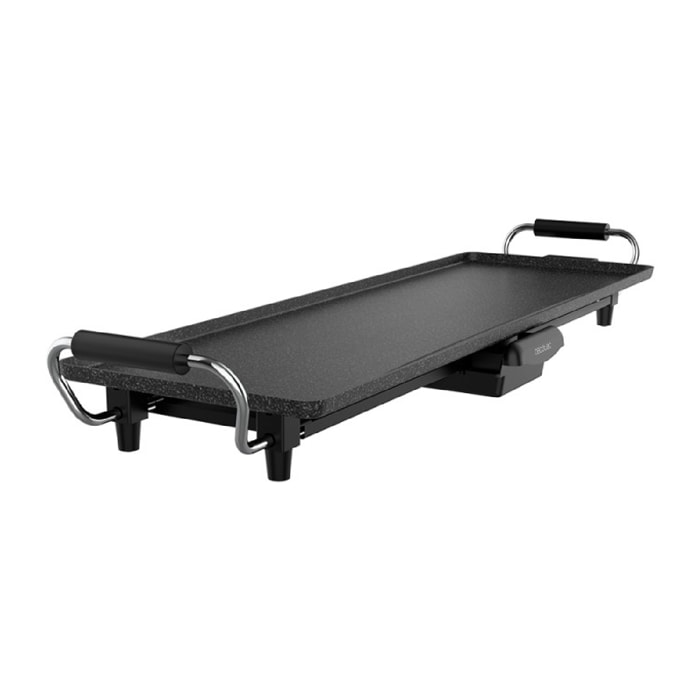 Plancha de Asar Eléctrica Tasty&Grill 3000 RockWater XL. 2400 W, Gran superficie